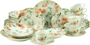 , Gabriella series, combination service 30 pieces, Stoneware