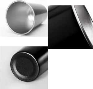 1PC Coffee Cup Outdoor Camping Stainless Steel Small Wine Cup Tea Cup(S 4PCS/SET)