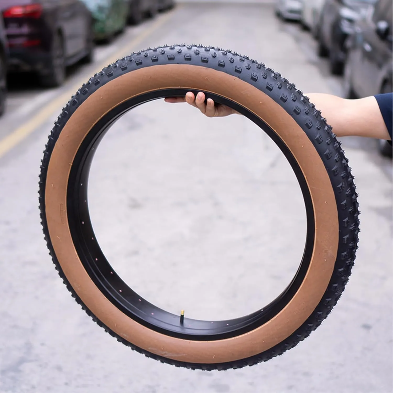 2 Pack 20x4.0 24x4.0 26x4.0 Inch Fat Bike Tires Replacement Set – Heavy Duty Folding Electric Bicycle Tires with Bonus Tubes and Levers for Wide Mountain and Snow Adventures