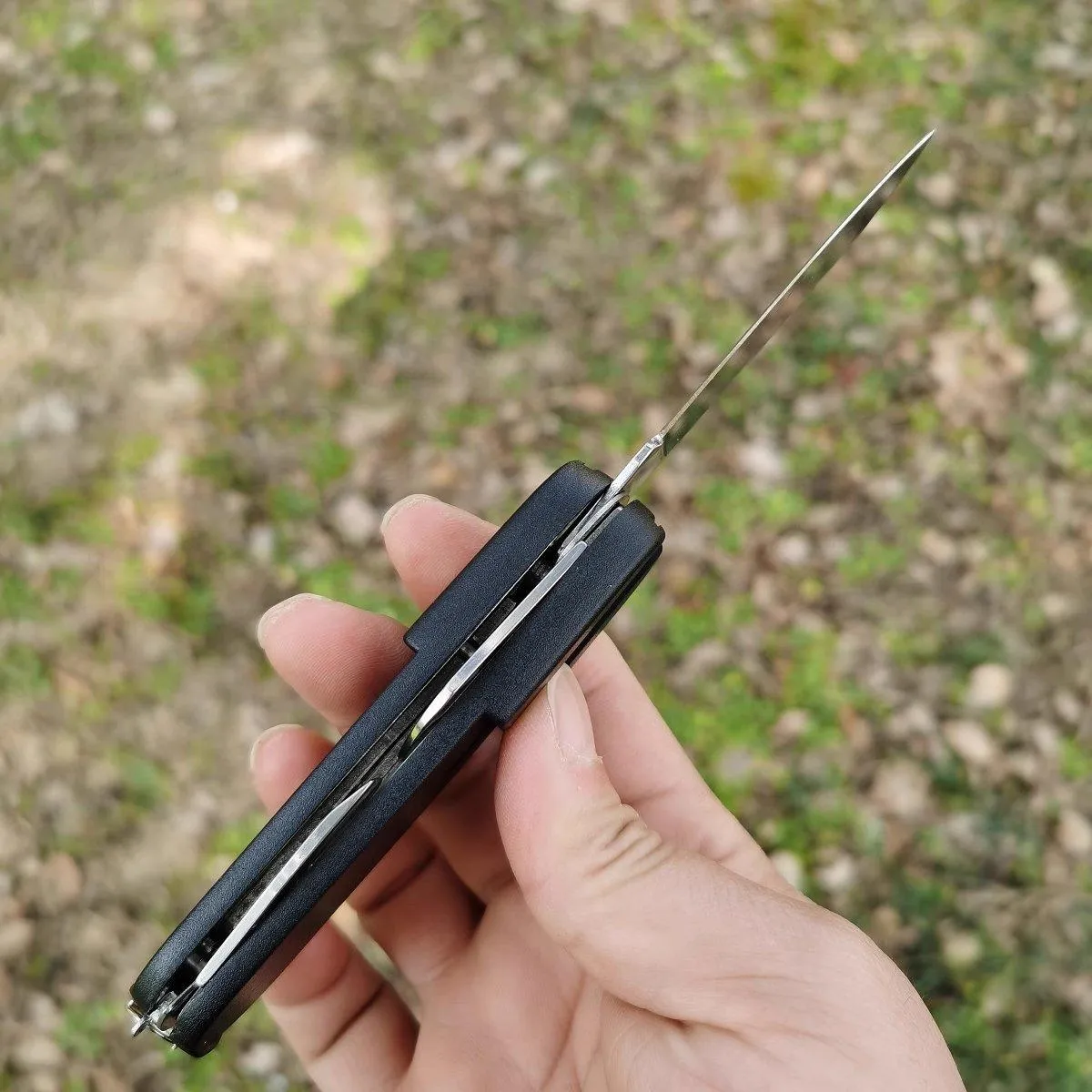 6in1 Portable Folding Knife Fork Spoon Set Outdoor Multi Functional Tableware