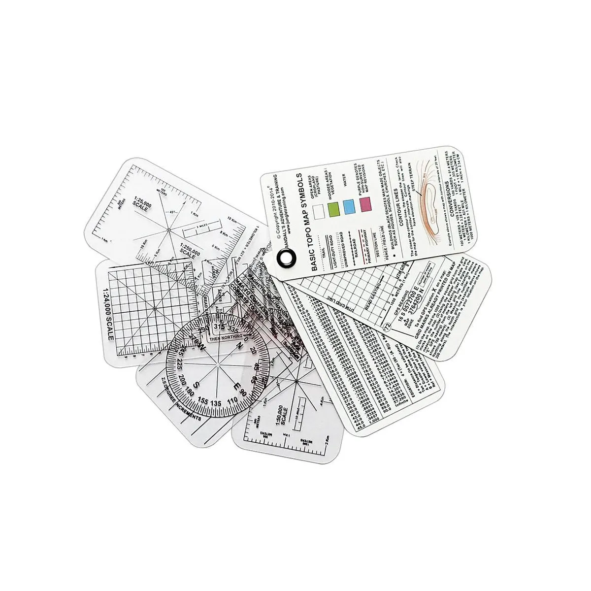 7-card Set (3 Wht Cards & 4 Clear Cards)