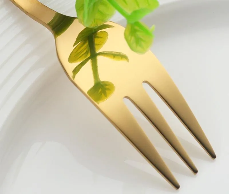 7 Pcs Colorful Fruit Dessert Fork Set