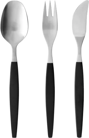 7741095 Folke Arström Focus De Luxe 12 Pieces Cutlery Set in Box, Stainless Steel, Silver