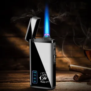 Adjustable Flame Dual Burner Windproof ARC & Plasma Lighter by The Vintage Lighter