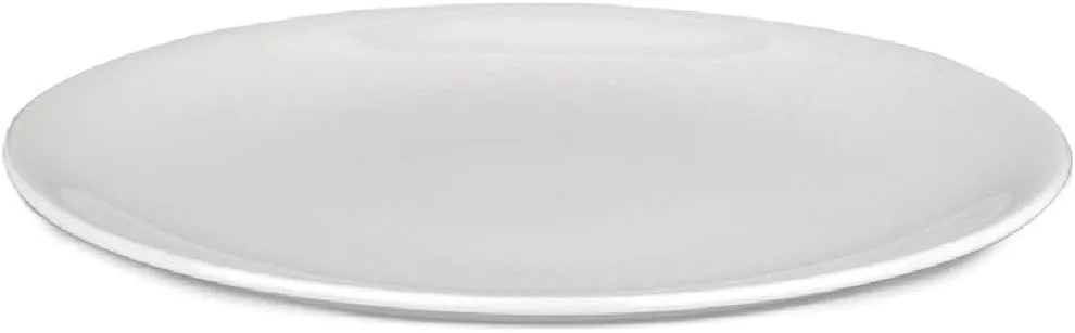 Alessi "All-Time" Side Plates in Bone China, White, Small (Set of 4)