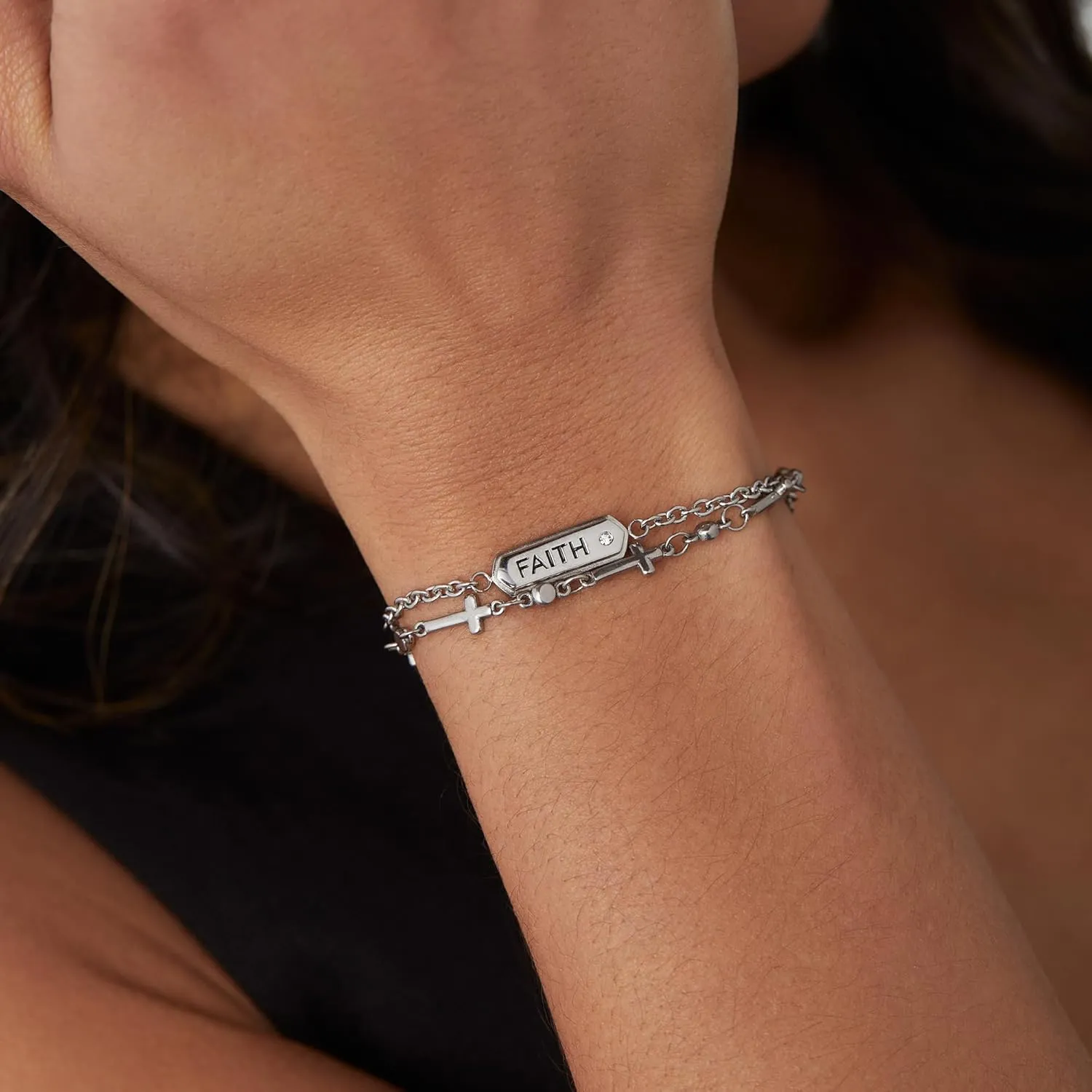 Alex and Ani Butterfly Stranded Bracelet Set