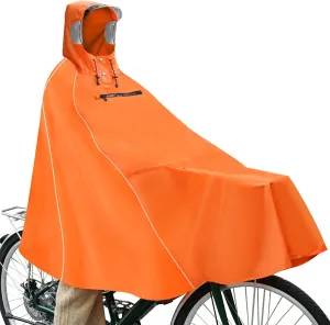 Andake Hooded Rain Poncho for Adults Waterproof Lightweight Raincoat for Men & Women Reusable Rain Ponchos for Cycling