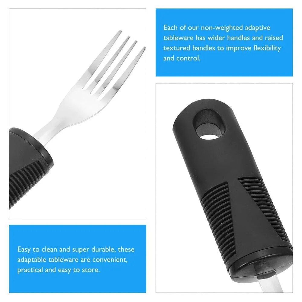 Anti-Shake Tableware Set for Seniors - Easy Grip Dining Essentials