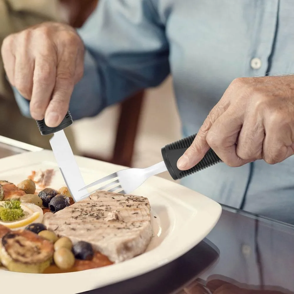 Anti-Shake Tableware Set for Seniors - Easy Grip Dining Essentials