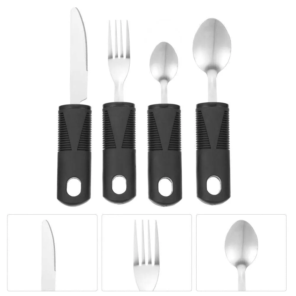 Anti-Shake Tableware Set for Seniors - Easy Grip Dining Essentials