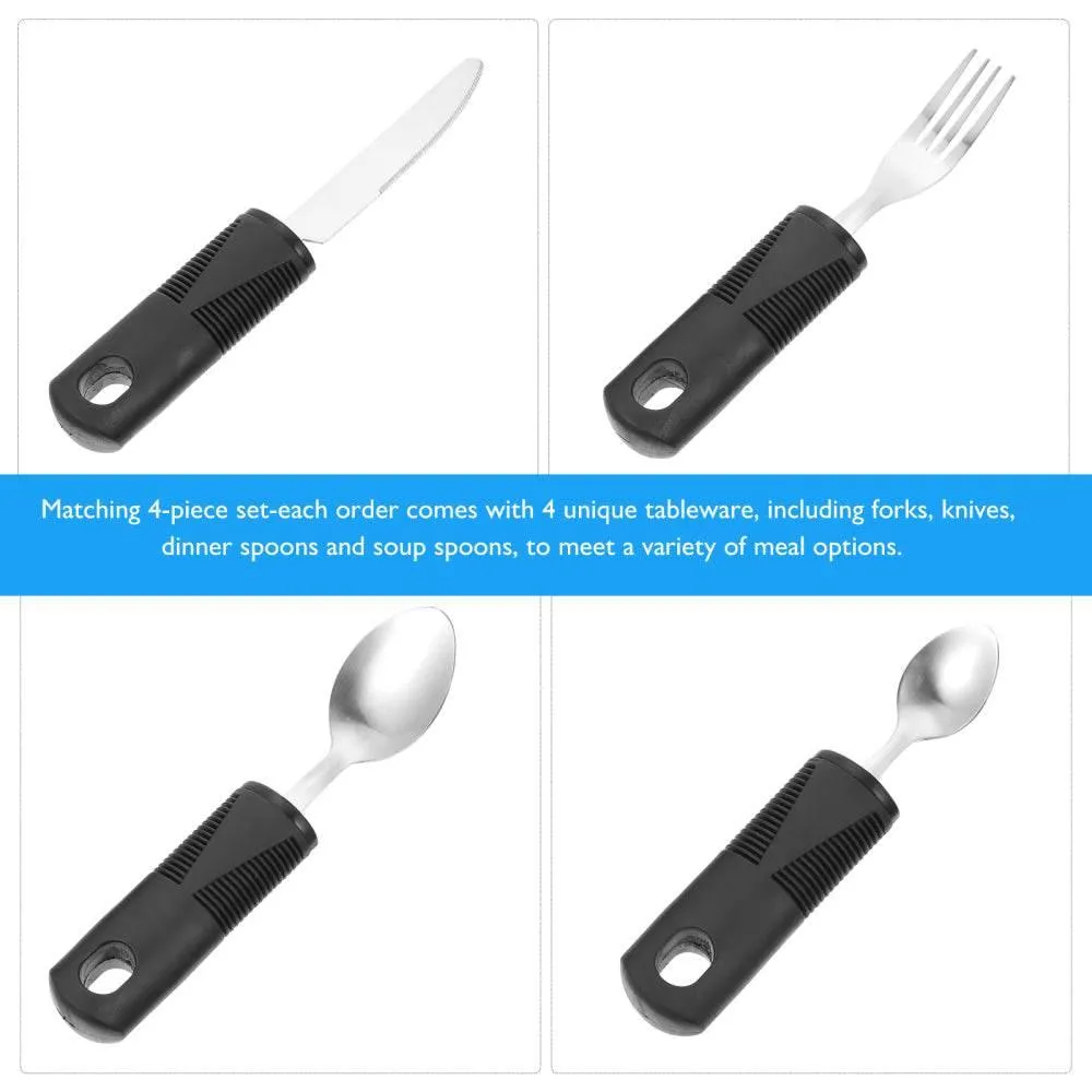 Anti-Shake Tableware Set for Seniors - Easy Grip Dining Essentials