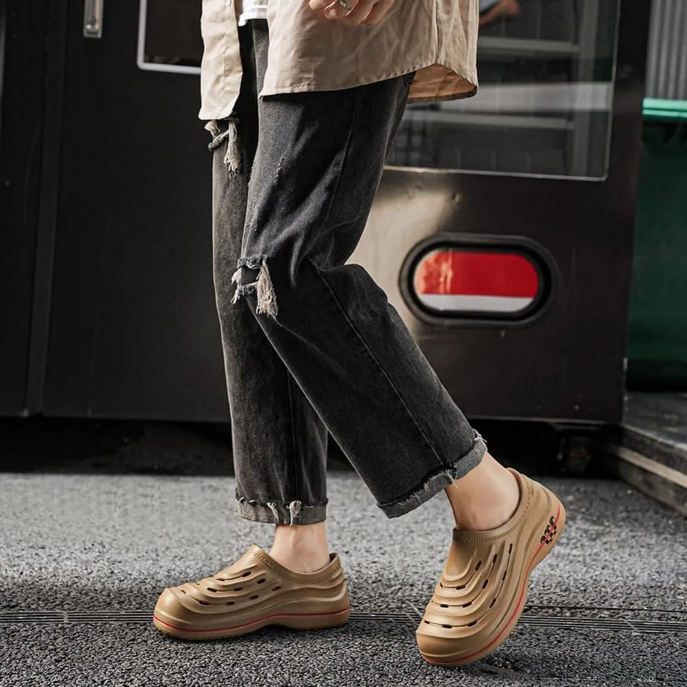 Armadillo Chef Shoes for Men Women,Comfort Lightweight&Waterproof Healthy Clogs,Non Slip Kitchen Garden Nurse Shoess