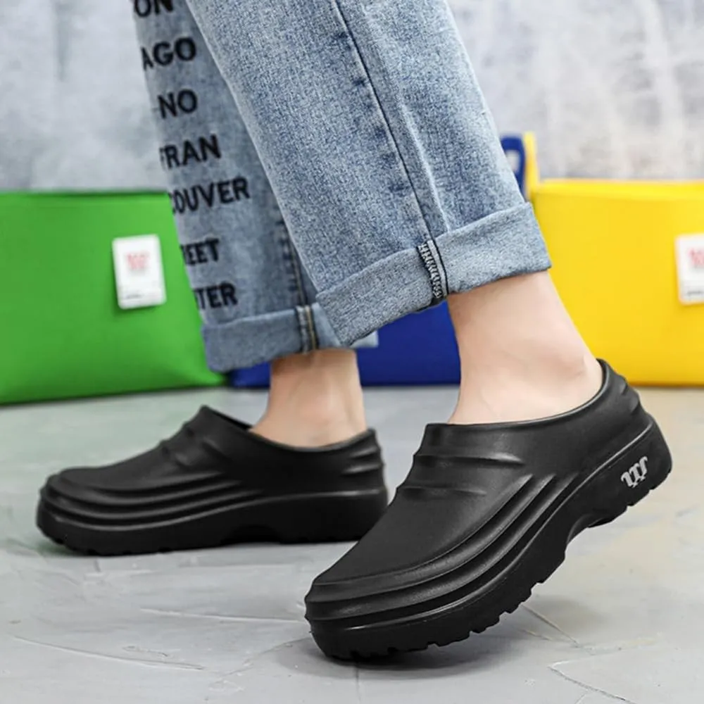 Armadillo Chef Shoes for Men Women,Comfort Lightweight&Waterproof Healthy Clogs,Non Slip Kitchen Garden Nurse Shoess
