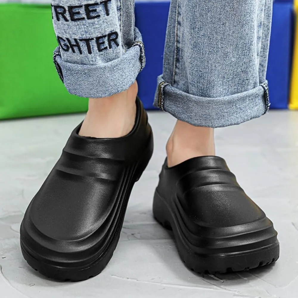 Armadillo Chef Shoes for Men Women,Comfort Lightweight&Waterproof Healthy Clogs,Non Slip Kitchen Garden Nurse Shoess