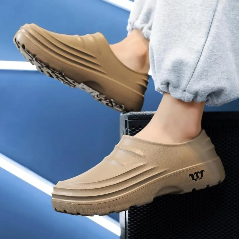 Armadillo Chef Shoes for Men Women,Comfort Lightweight&Waterproof Healthy Clogs,Non Slip Kitchen Garden Nurse Shoess