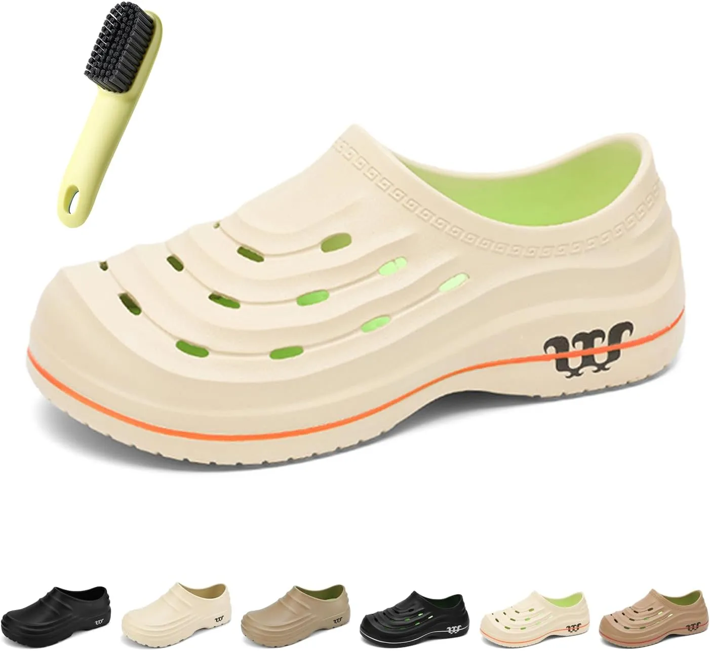 Armadillo Clogs for Women Men, Armadillo Chef Shoes Slip Resistant, Comfort Lightweight & Waterproof Clogs