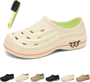 Armadillo Clogs for Women Men, Armadillo Chef Shoes Slip Resistant, Comfort Lightweight & Waterproof Clogs