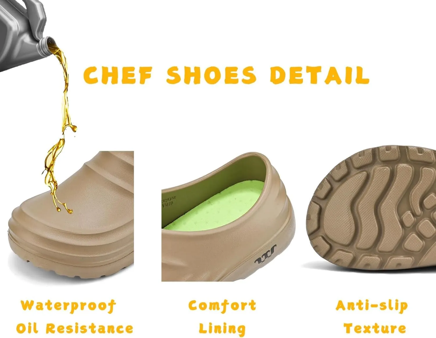 Armadillo Clogs for Women Men, Armadillo Chef Shoes Slip Resistant, Kitchen Waterproof Zapatos de Chef for Women