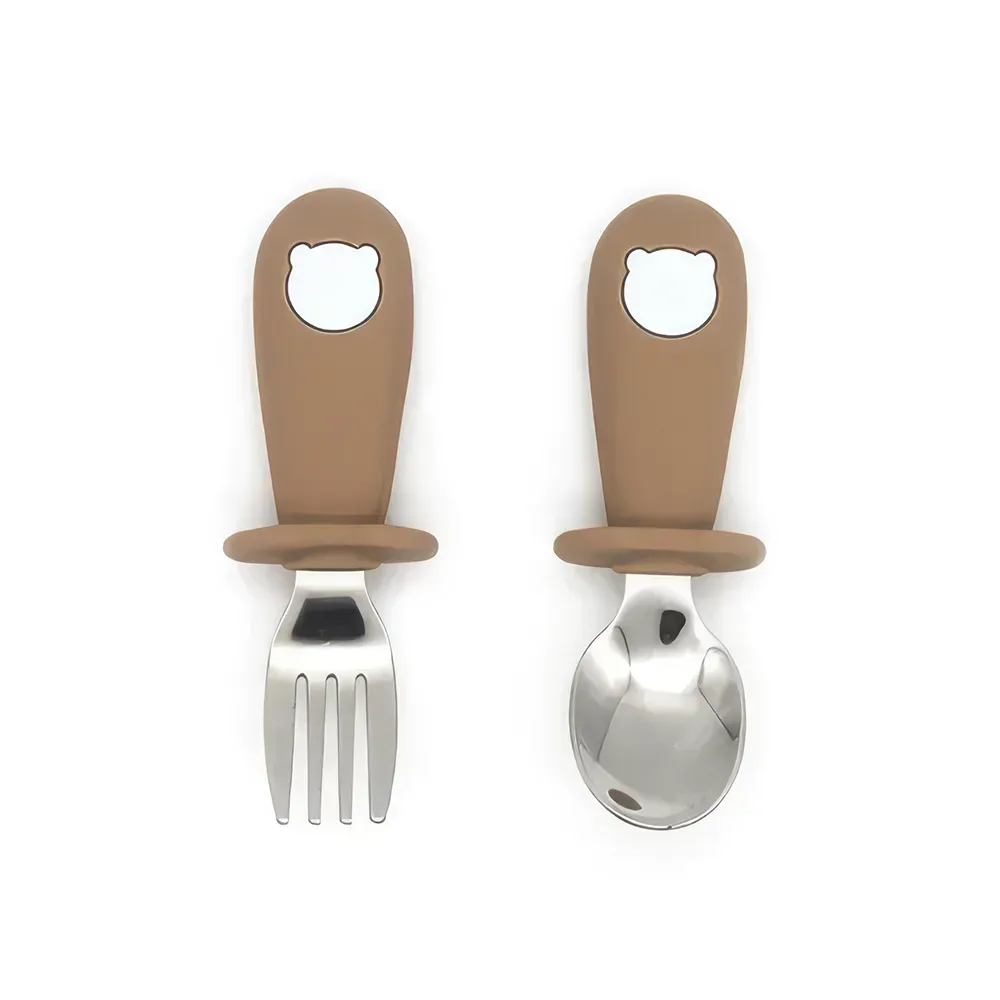 Baby Cartoon Stainless Steel Tableware Set