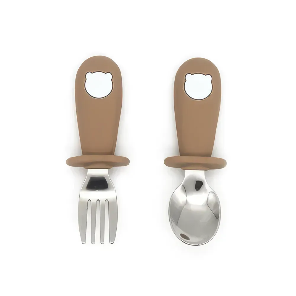 Baby Cartoon Stainless Steel Tableware Set