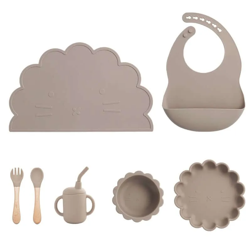 Baby Silicone Tableware Feeding Set