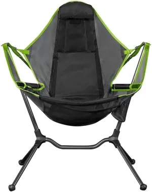 Backpacking Chair Breathable Mesh Fabric Folding Chair, Thick Aluminum Tube Support Beach Chair, Removable Pillow Design Camping Chair Foldable Chair
