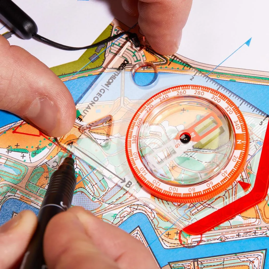 Baseplate Orienteering Compass - Begin 100