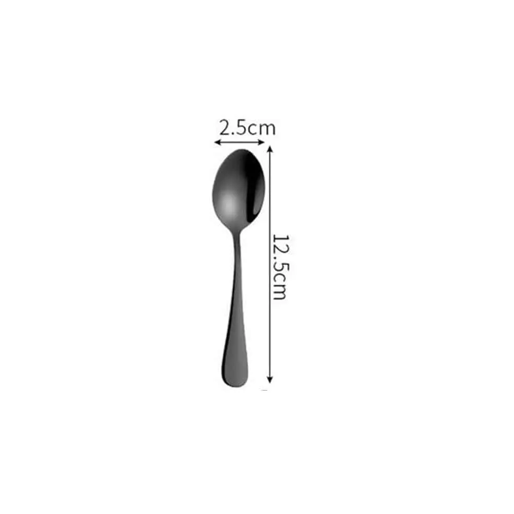 Black Tableware Set