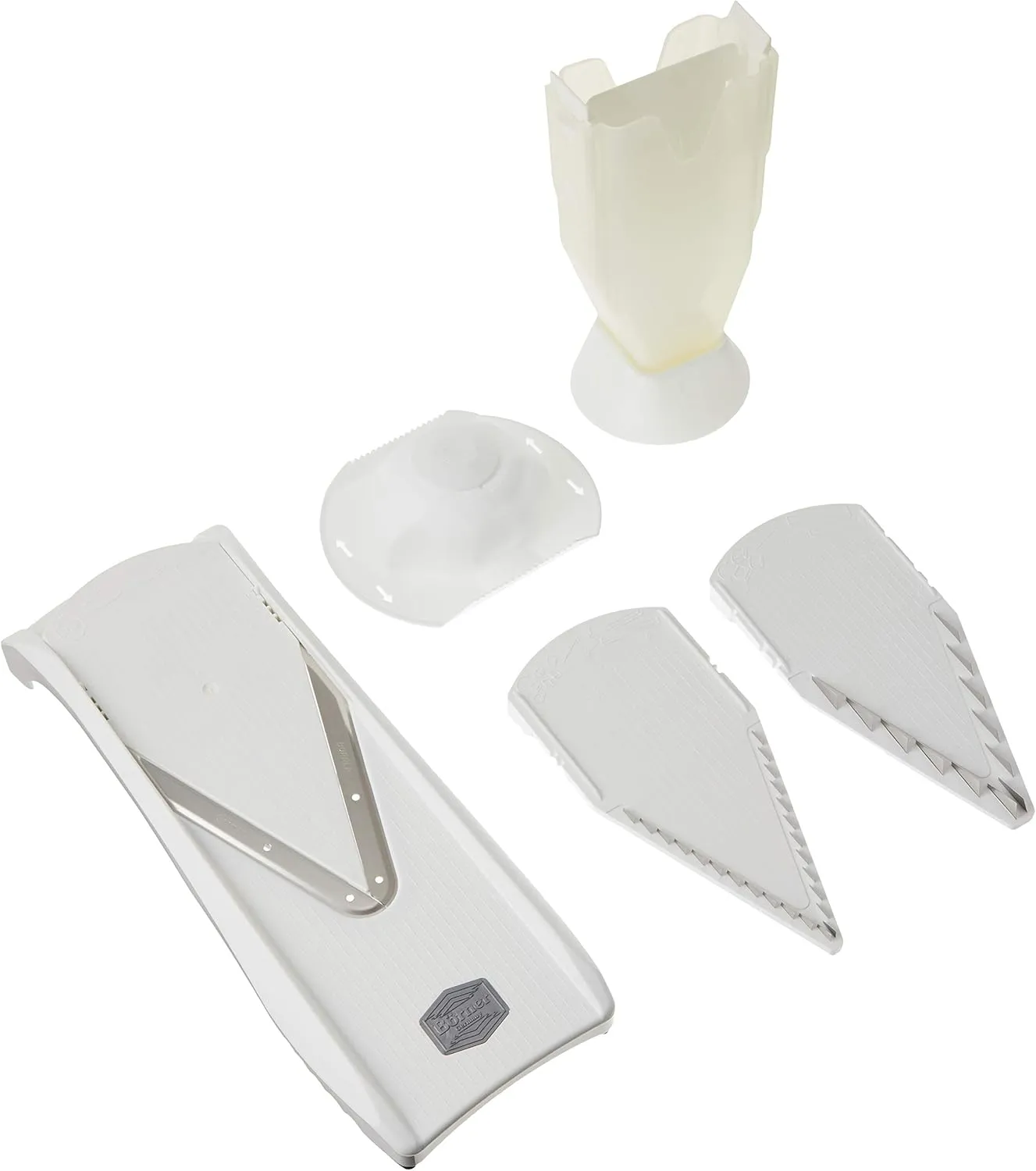 Borner V Slicer V4 Original Set, White, Stainless Steel