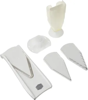 Borner V Slicer V4 Original Set, White, Stainless Steel