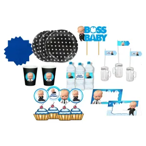 Boss Baby Tableware Package - 67 pieces pack