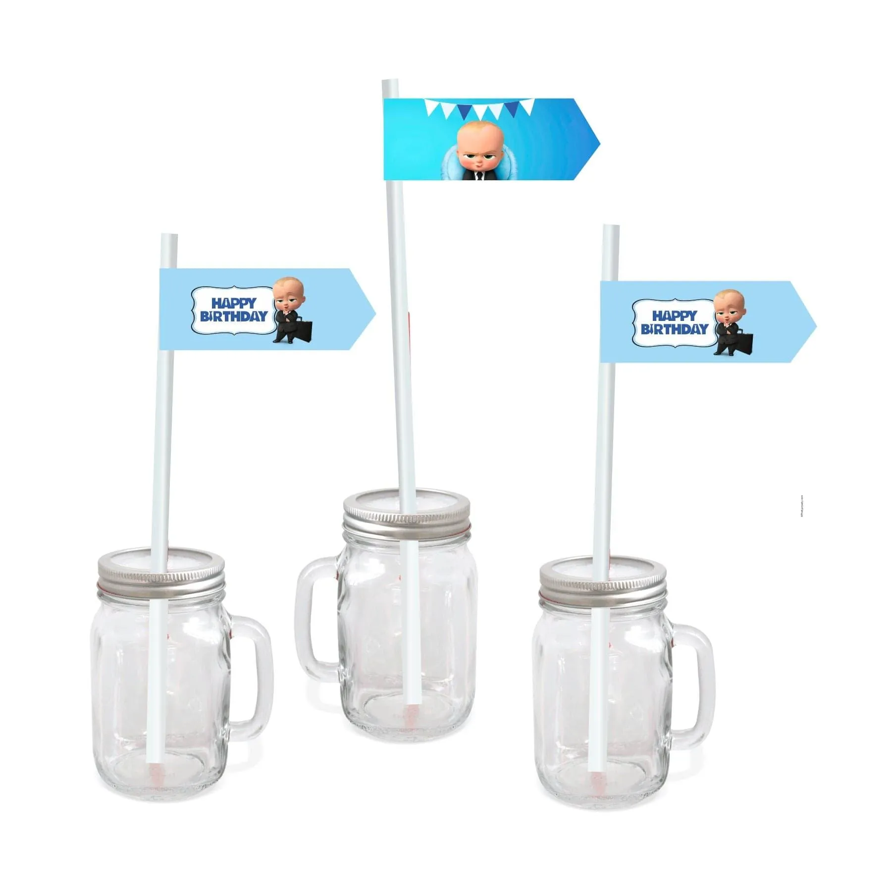 Boss Baby Tableware Package - 67 pieces pack