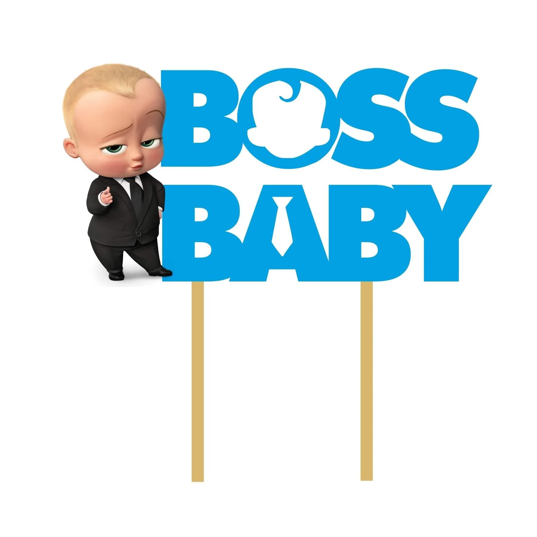 Boss Baby Tableware Package - 67 pieces pack