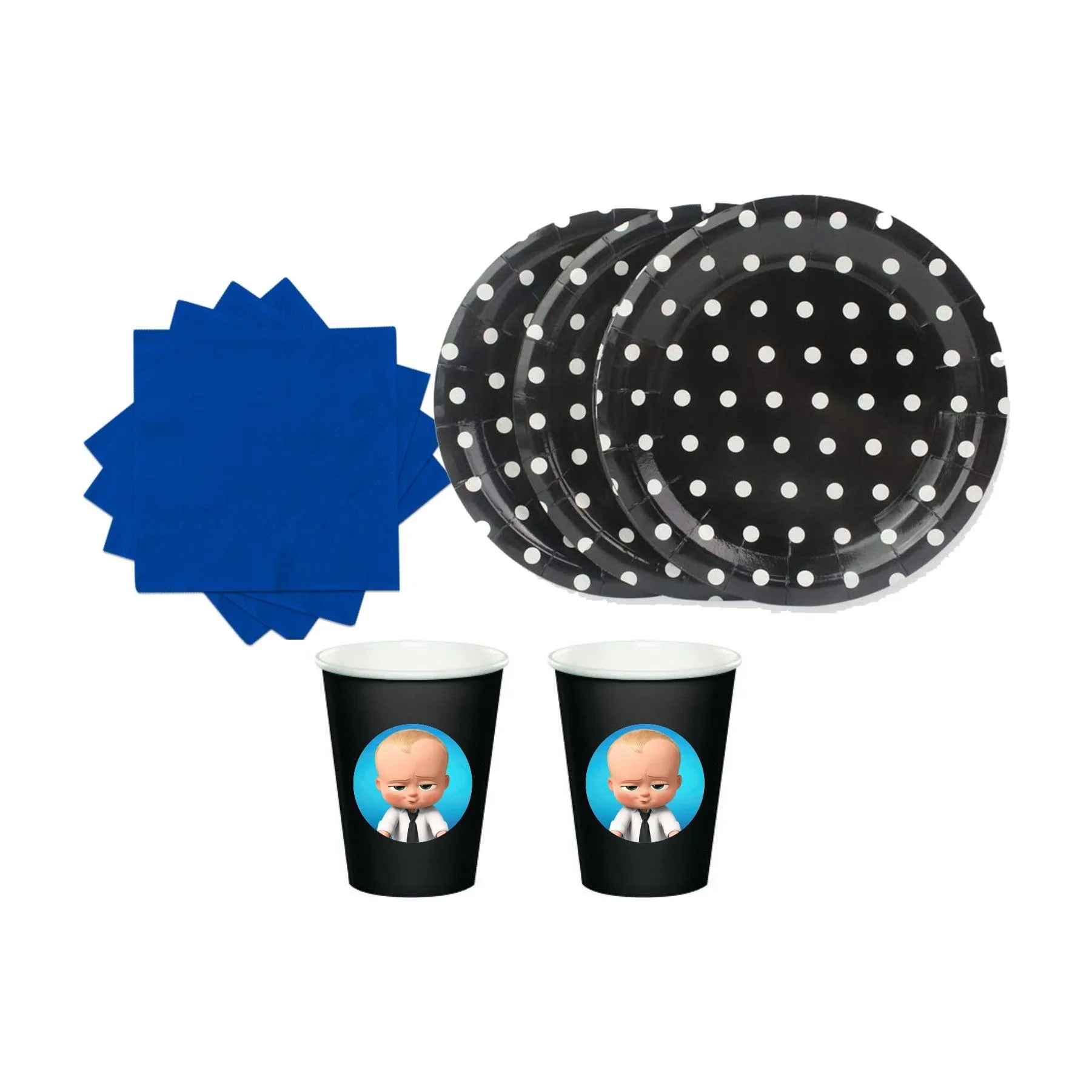 Boss Baby Tableware Package - 67 pieces pack
