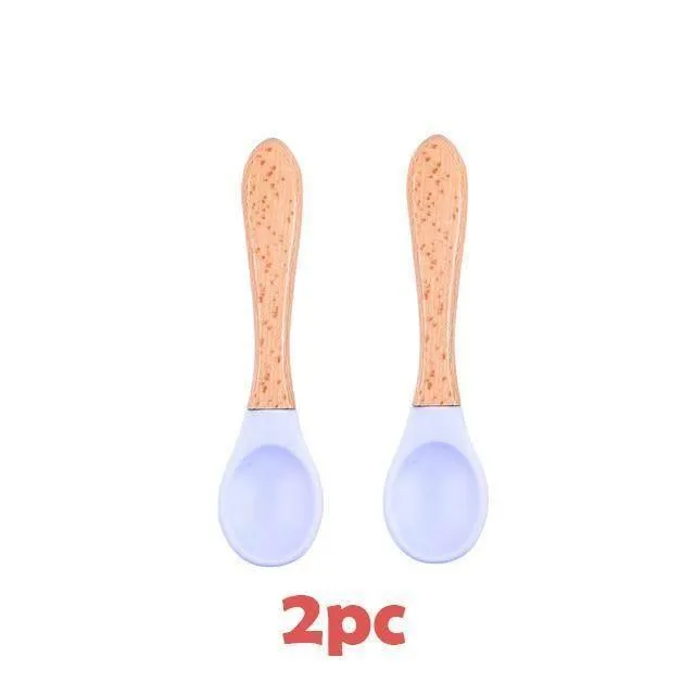 BPA-Free Silicone Baby Tableware Set - Soft  Easy to Clean