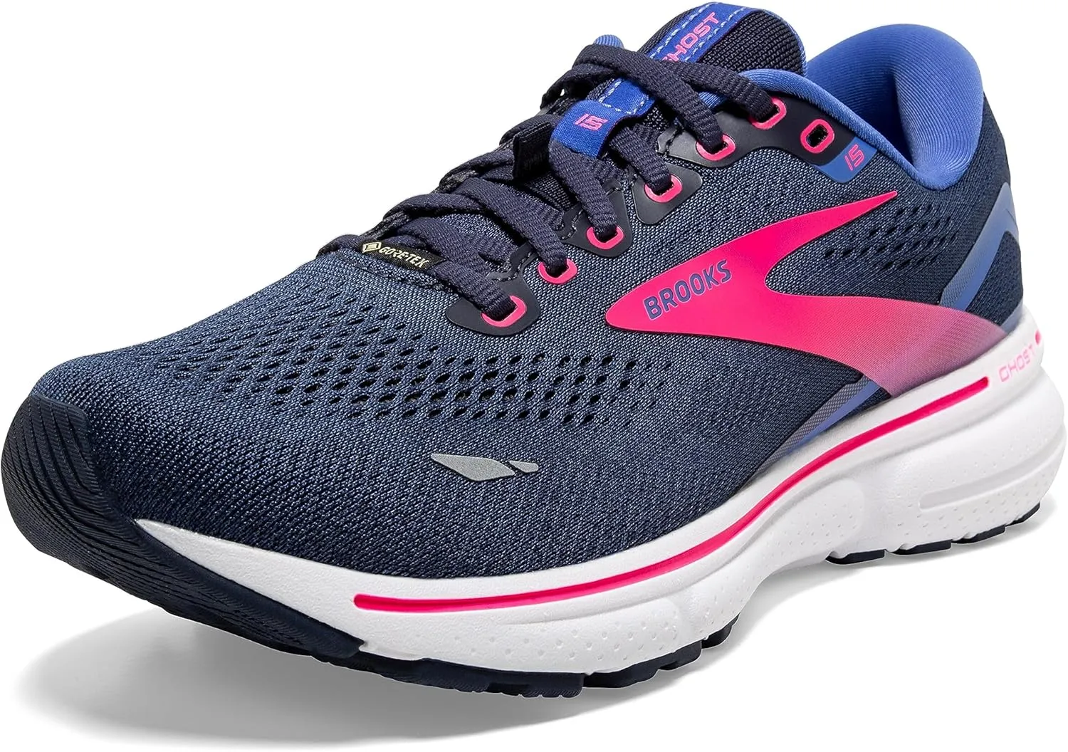 Brooks Women's Ghost 15 GTX Waterproof Neutral Running Shoe