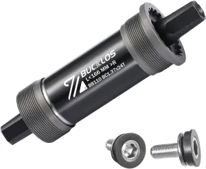 BUCKLOS Bike Square Taper Bottom Bracket - 68/80/90/100/110/120x110.5 113 116 118 122.5 127 140 152 156 166 174mm Bicycle BSA Brackets for Mountain/MTB/Road/Fat Bike/Ebike