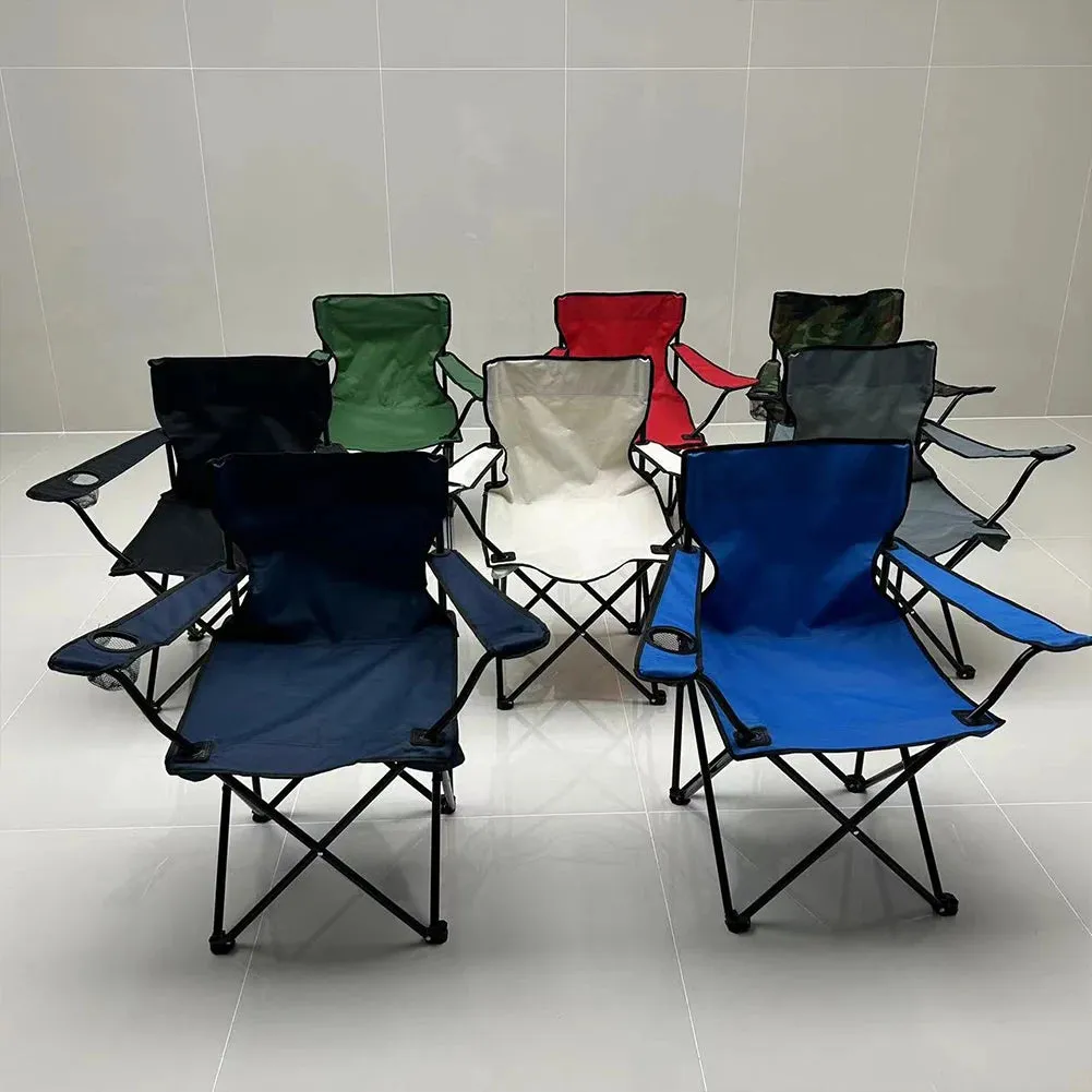 Camping Safe transactions Chair Holder Oxford with Chairs Portable Outdoor Foldable Chair Picnic Fishing Hot price drop Outdoor Chairs Bottle Beach Cloth Chair