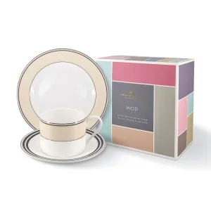 Charles Millen Signature Collection Mod Tea Set In Gift Box, Rose, Set Of 2