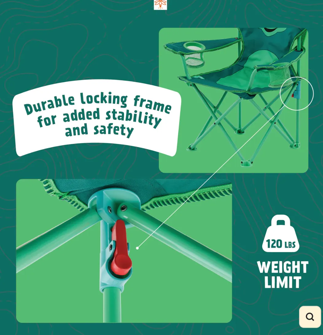 Chip the Dinosaur Kids' Camping Chair