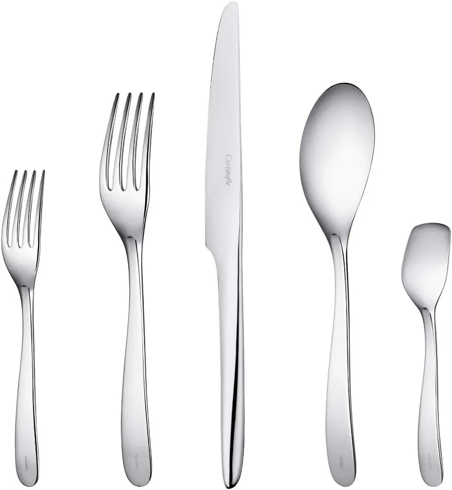 Christofle L'ame Stainless Steel 30-Piece Service for 6 Flatware Set #2427185