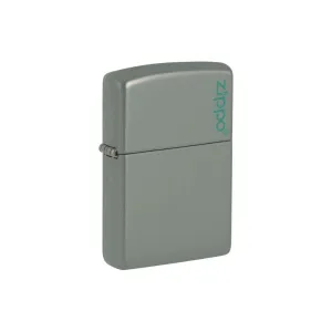 Classic Sage Zippo Logo Lighter