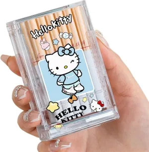 Clear Case Lighter, USB Rechargeable, Windproof, Waterproof, 2-in-1 Portable Lighter, Holds 20 Packs of Cigarettes (Color : E)
