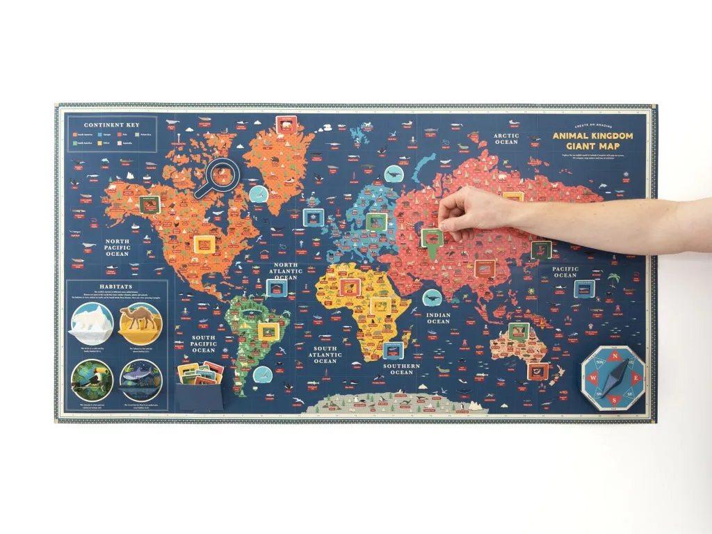 Clockwork Soldier Create An Amazing Animal Kingdom Giant Map