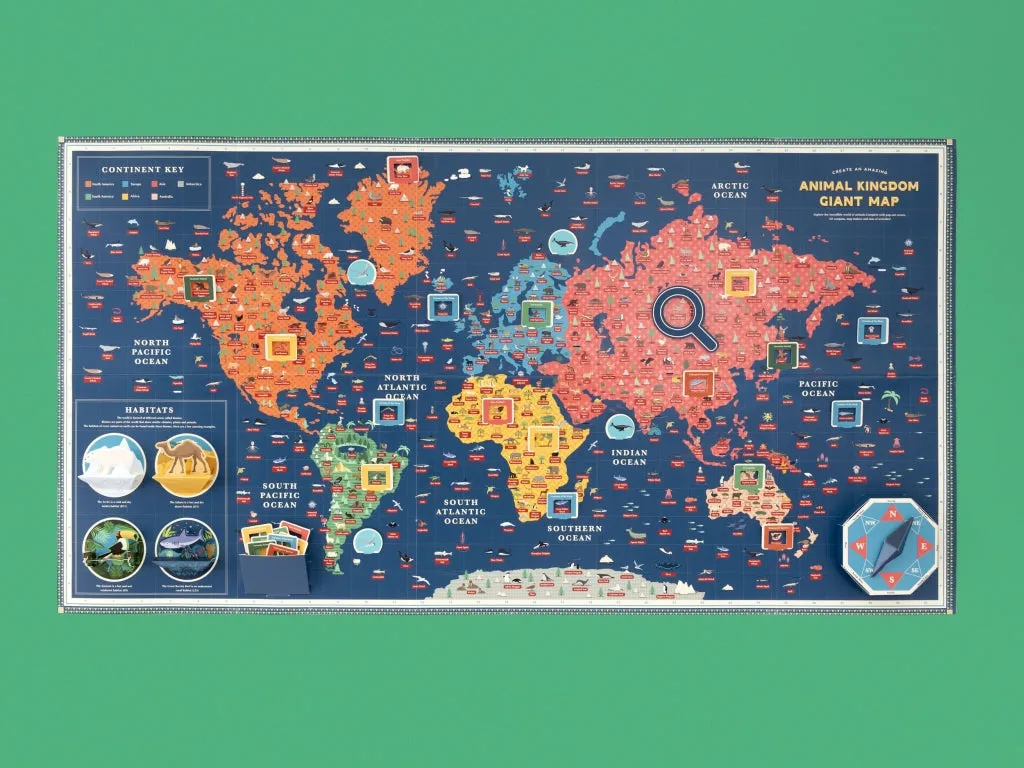 Clockwork Soldier Create An Amazing Animal Kingdom Giant Map