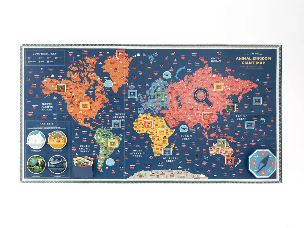 Clockwork Soldier Create An Amazing Animal Kingdom Giant Map