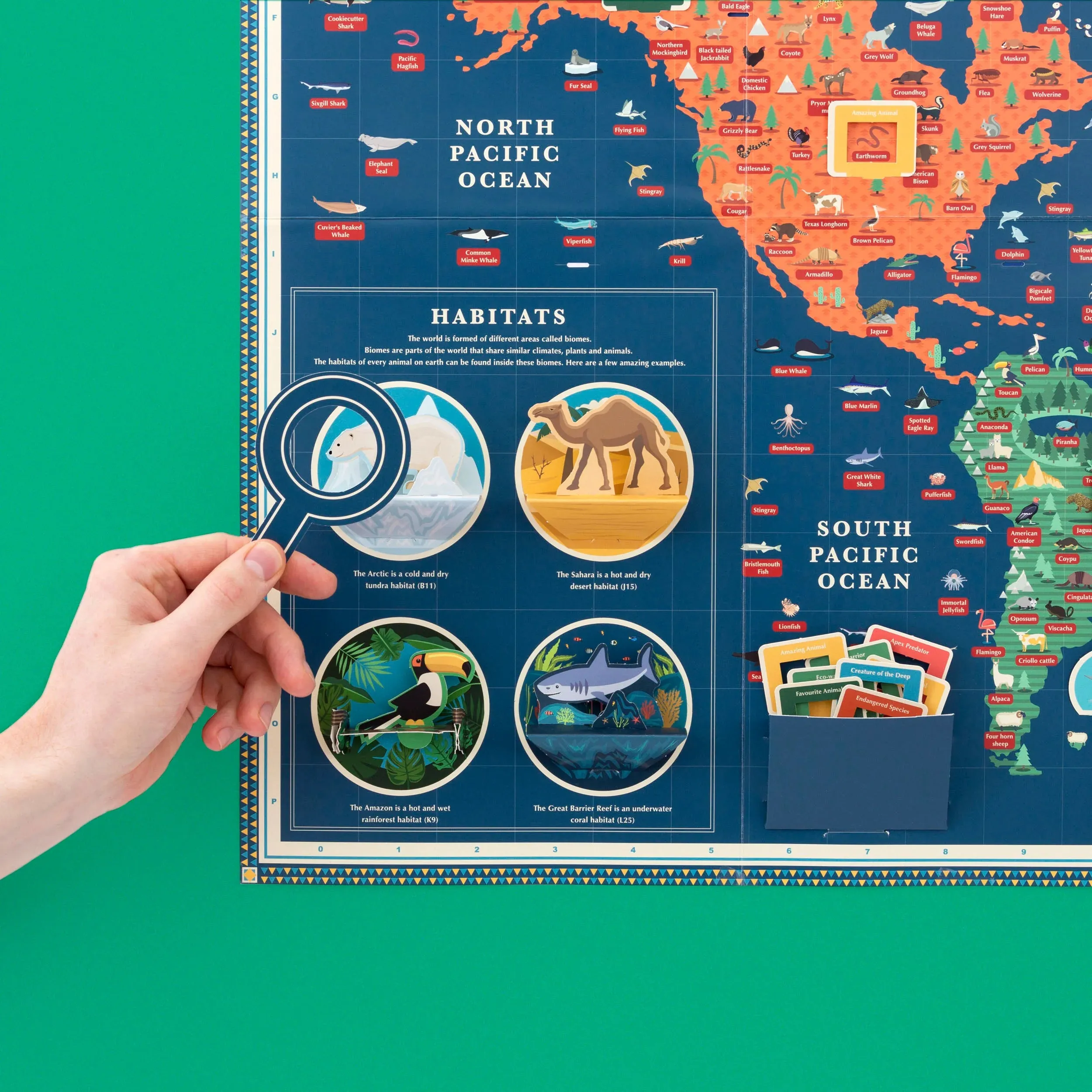 Clockwork Soldier's Create An Amazing Animal Kingdom Giant Map