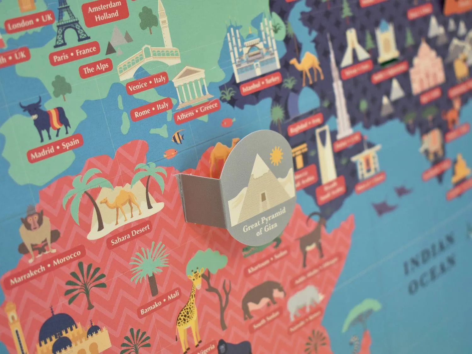 Clockwork Soldier's Create Your Own Giant World Map