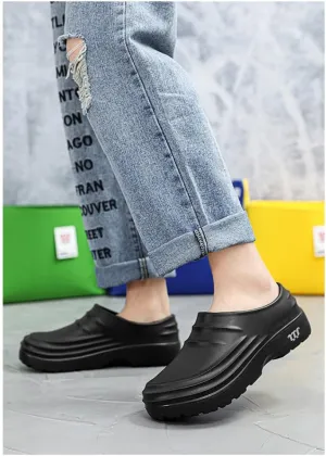 Clogs for Women Men, Chef Shoes Slip Resistant, Kitchen Waterproof Zapatos de Chef for Women Comfortable,Resistant,Waterproof