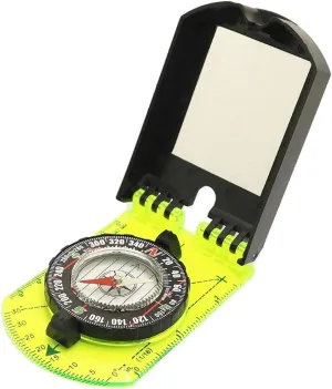 Compass Hiking, Professional Outdoor Compass Clinometer Tools Camping Multifunctional Transparent Compass